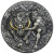 2020 2 Oz Silver $5 Niue Twelve Labours Of Hercules ERYMANTHIAN BOAR PCGS MS70 Antique Finish Coin.