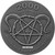 2021 2 Oz Silver Infernal King Of The Underworld BEELZEBUB Antique Finish Coin.