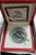 2020 3 Oz BLACK PROOF Silver $5 Niue GUAN YU Five Tiger Generals Coin.