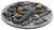 2019 2 Oz Silver $5 Niue Twelve Labours Of Hercules LERNAEAN HYDRA Antique Finish Coin.