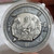 2021 3 Oz Silver $20 Cook Islands BACTRIAN CYBELE DISK Archeology Symbolism Antique Finish Coin.