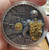 2021 3 Oz Silver $20 Cook Islands Steampunk JET PACK Antique Finish Gilded Coin.