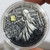 2021 2 Oz Silver $5 Niue SKARBEK Spirit of Coalmines Antique Finish Coin.