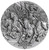 2018 2 Oz Silver $2 Niue Roman Gods BELLONA Antique Finish Coin.