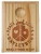 2 Oz Silver Hayleybug Mint PEACE N LOVE Colored Bar WITH Wood Box.