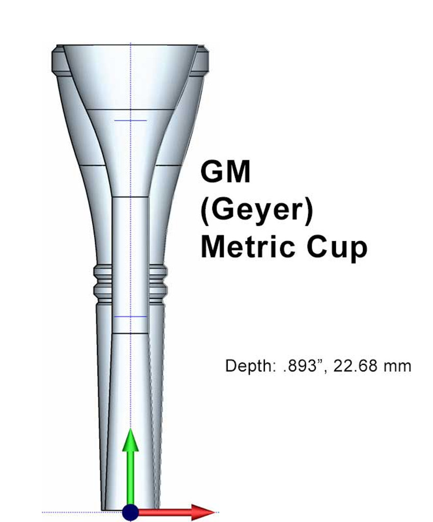 Osmun Metric Horn Cup 