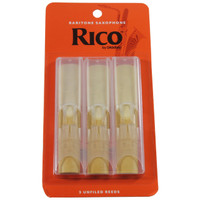 Rico Baritone Sax Reeds, 3-Pack