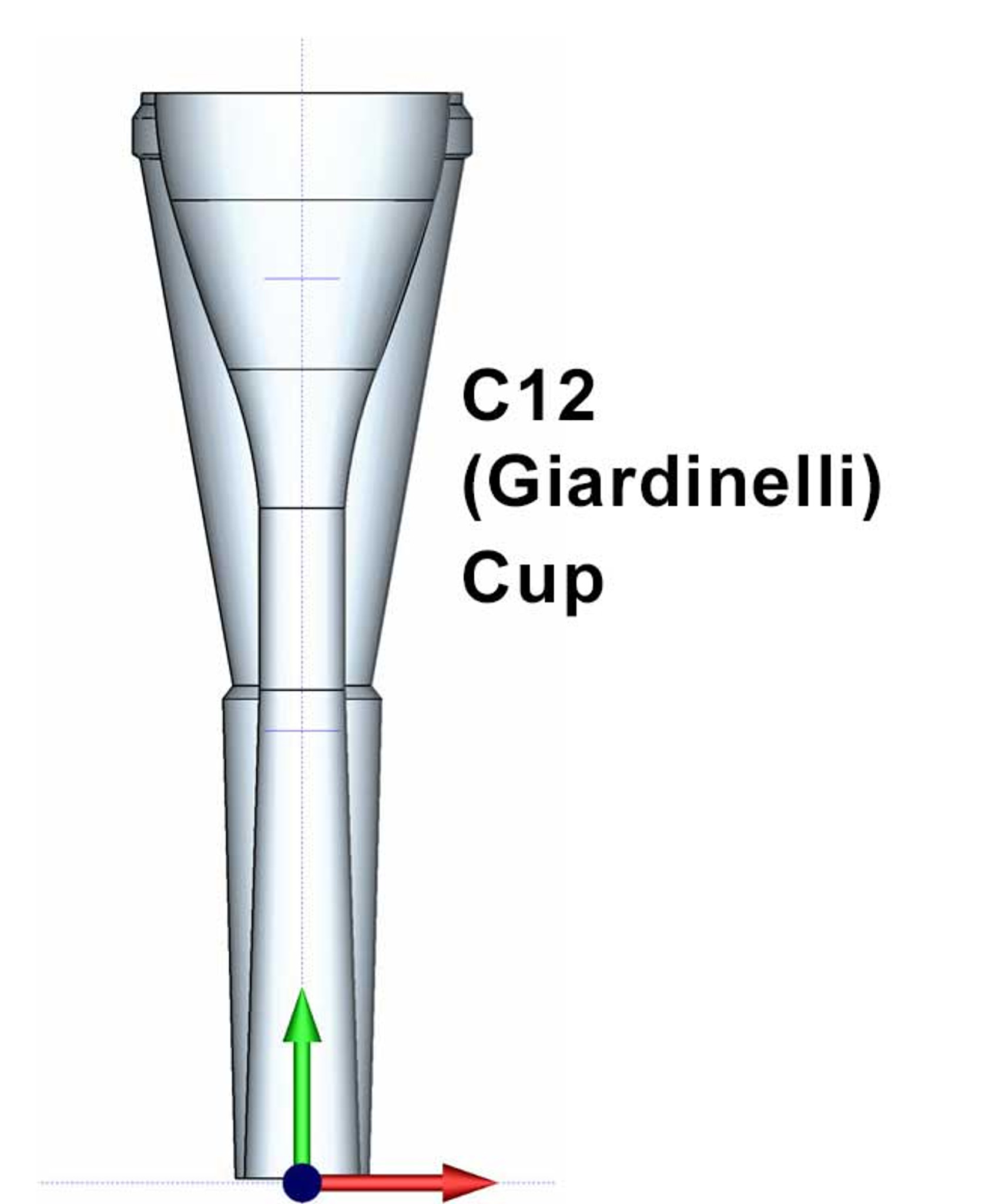 Giardinelli C Replica Horn Cup - Osmun Music