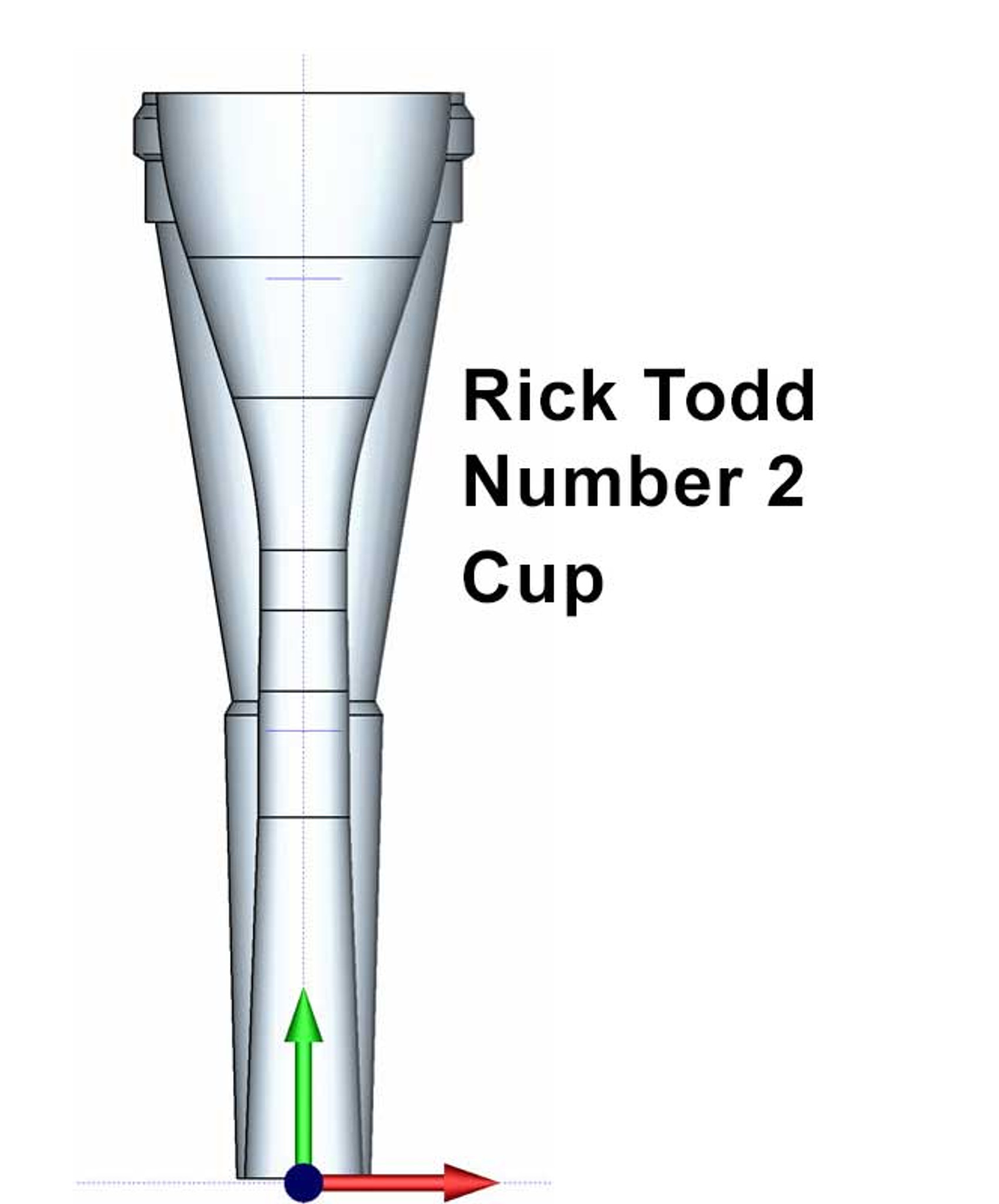 Osmun Standard Horn Cup