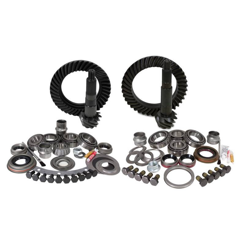 Yukon Gear & Axle Yukon Gear And Install Kit Package For Jeep XJ And YJ With Dana 30 Front And Model 35 Rear 4.56 Ratio YGK001 
