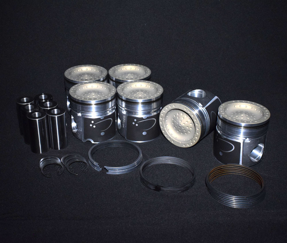 Speed of Air Piston & Ring Set (1.0MM OVER) - 2005-2009 Cummins 5.9L ETH/HO XA7195-1.0K1