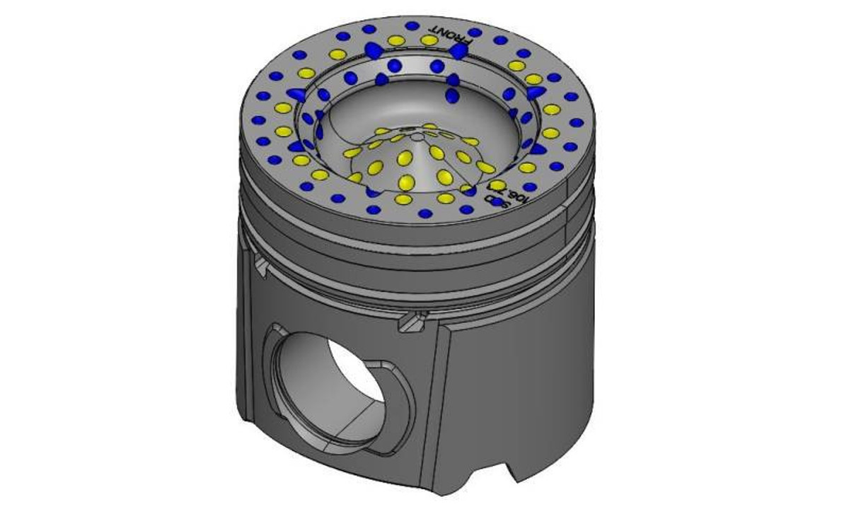 UEM - Speed of Air Hyperformance Pistons Speed of Air Piston & Ring Set (Standard) - 2007.5-2018 Cummins 6.7L I6 24V ETJ/ETK XA7201-STDK1 