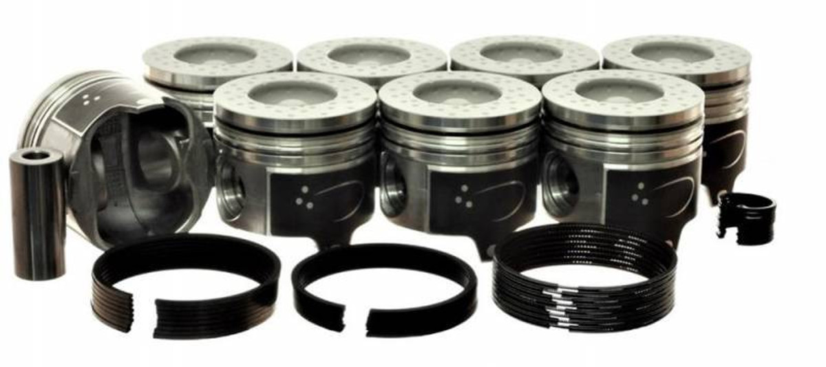 UEM - Speed of Air Hyperformance Pistons Speed of Air Piston & Ring Set (0.75MM OVER) - 2008-2010 Ford 6.4L Power Stroke XA7205-0.75K1 