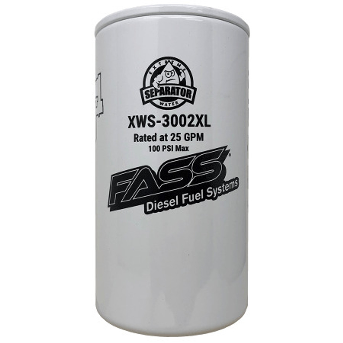 FASS Fuel Air Separation Systems XWS3002XL Extended Length Extreme Water Separator for use with FASS Fuel Systems 