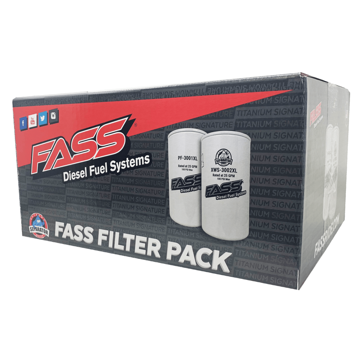 FP3000XL FASS Fuel Systems Filter Pack XL