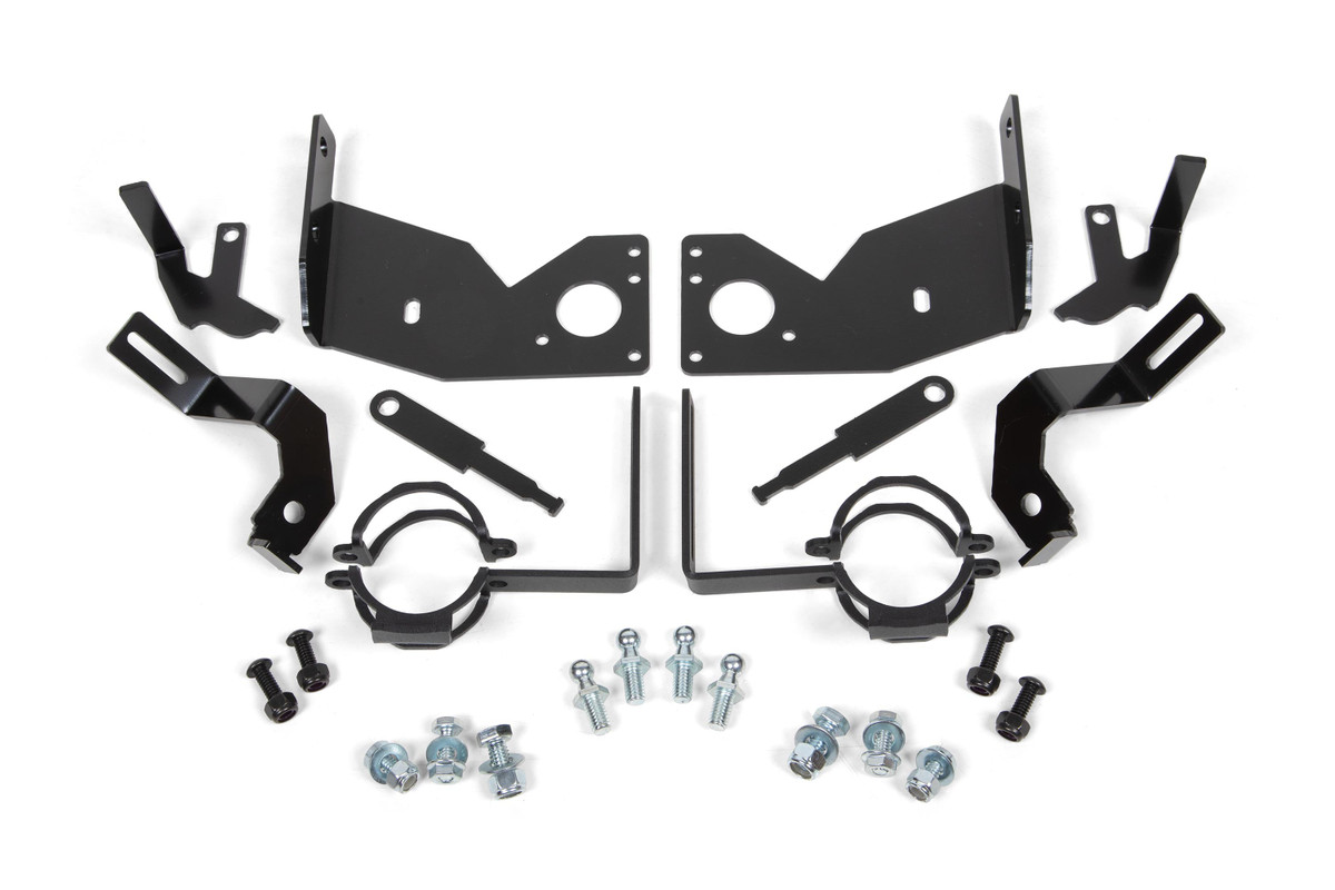 BDS - Ride Height Sensor Relocation Bracket Kit - 2023-2024 Ford F250/F350 4WD 123303