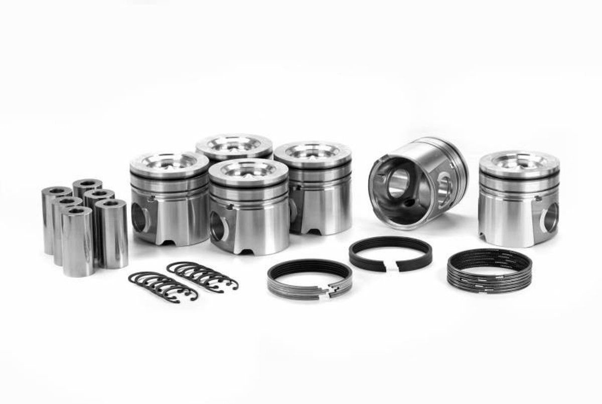 UEM - Dualoy Diesel Pistons DUALOY Piston Kit (Standard) - 2019-2024 Dodge 6.7L Cummins 7228D-STDK1 