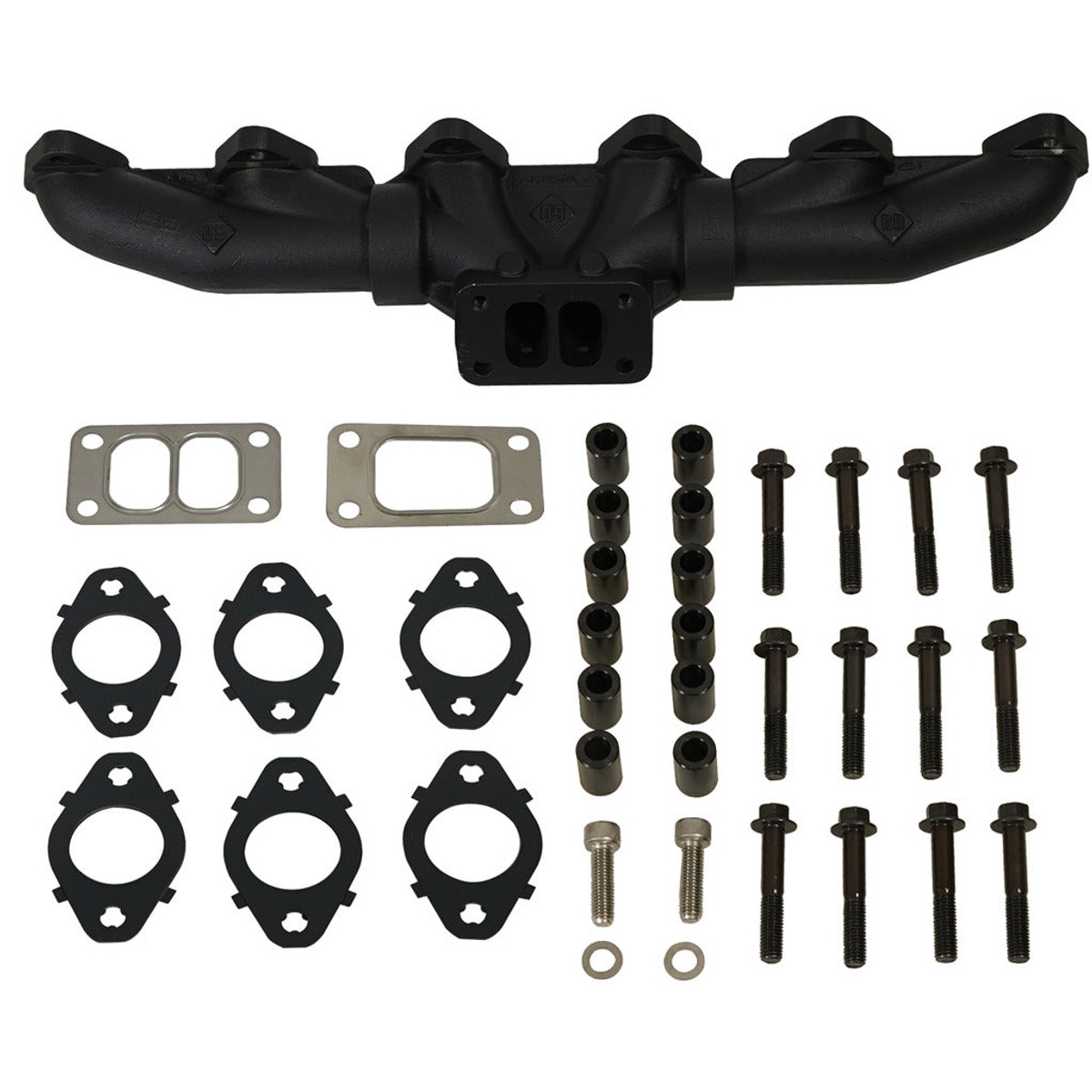 BD Diesel Performance Exhaust Manifold Kit - Stock / T3 - 1998.5-2002 Dodge RAM 5.9L Cummins - 1046047 