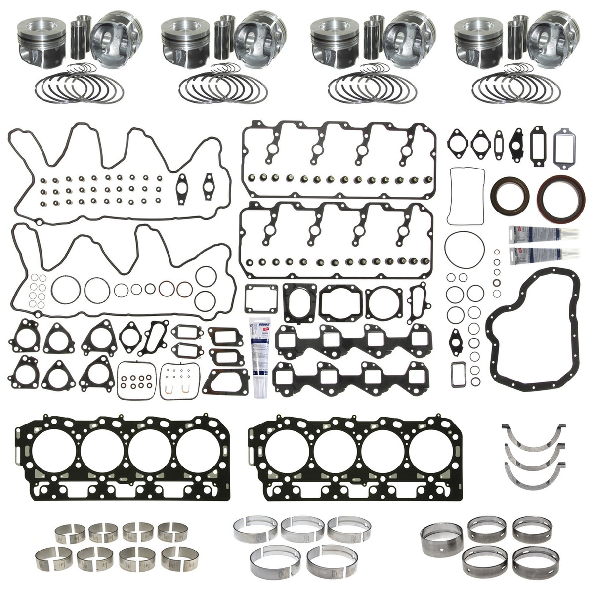 Performance Diesel Parts MAHLE - UEM - Engine Rebuild Kit - 2011-2016 GM 6.6L LML Duramax - ERK-GM1116-UEM 