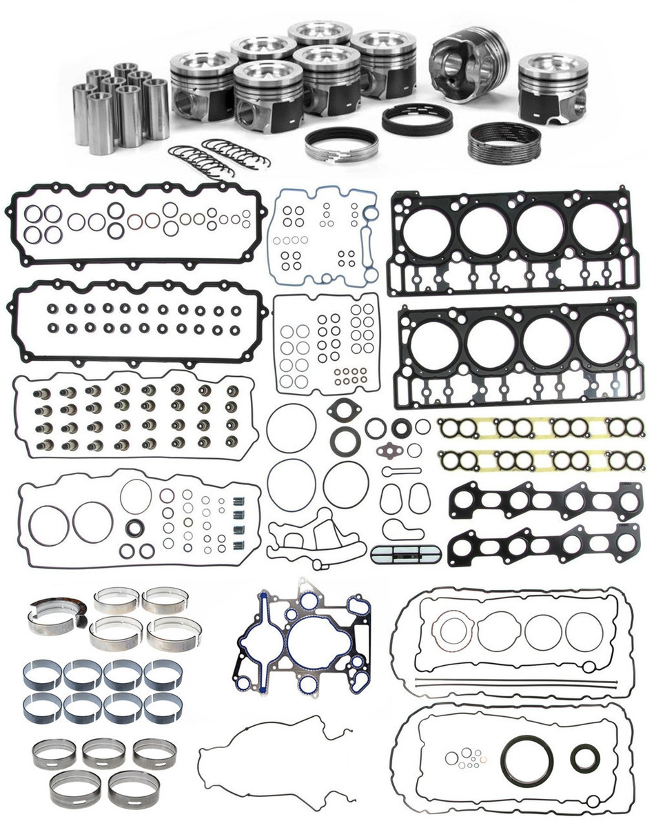 Performance Diesel Parts MAHLE - UEM - Engine Rebuild Kit (20mm Head Dowell) - 2005-2007 Ford 6.0L Power Stroke - ERK-F0507-20MM-UEM 