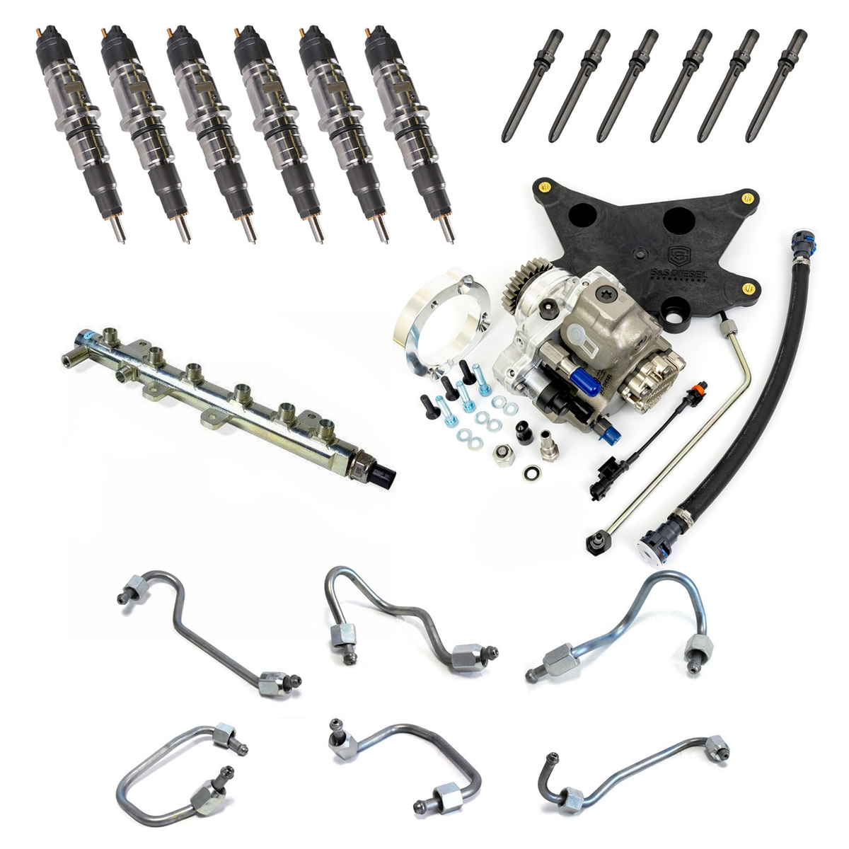 Performance Diesel Parts Fuel Contamination Kit (CP3 Conversion) (S&S & New Bosch) - 2019-2020 Dodge RAM 6.7L Cummins - FK-DCR-D1920-N-BSC