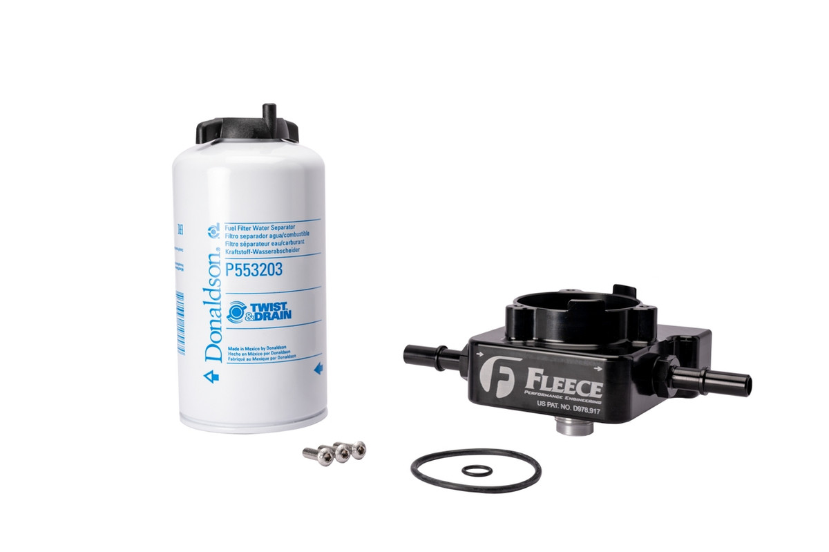 Fleece Performance Engineering Fleece - L5P Fuel Filter Upgrade Kit (2020-2024 Short Bed) -  FPE-L5P-FFBA-20 