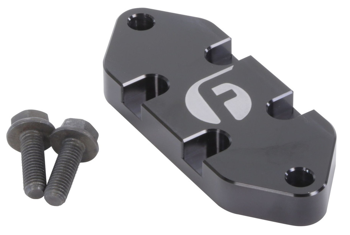 Fleece Performance Engineering Fleece - Billet Coolant Block Off Plate - 2001-2025 GM 6.6L Duramax - FPE-DMAX-CBOP 