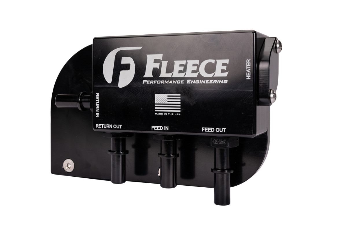 Fleece Performance Engineering Fleece - Under-Bed Fuel Filter Assembly - 2017-2024 Ford 6.7L Power Stroke - FPE-FMC-UBFA-1724 