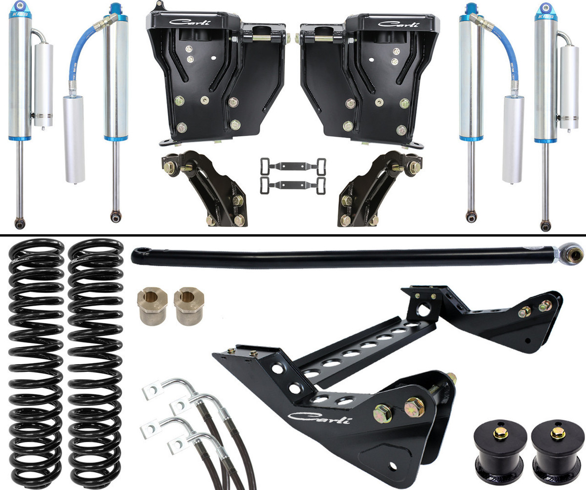 Carli Suspension Carli - Dominator 2.5 System - 4.5” Lift - 2011-2016 Ford F250/F350 4X4 Diesel - CS-F45-D30-11 