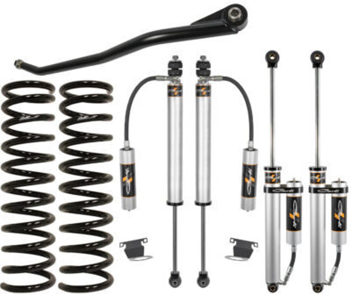 Carli Suspension Carli - Backcountry Leveling System - 2.5” Lift - 2013-2024 Ram 3500 SRW/DRW - 4X4 Diesel - CS-DLVL-BC-CS-1324-D-BUNDLE 