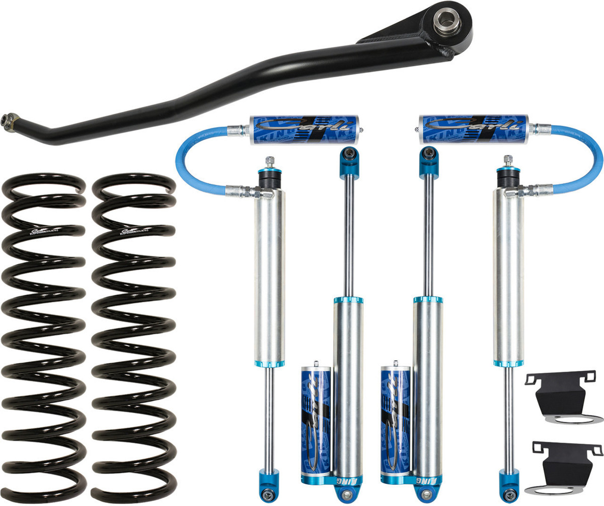 Carli Suspension Carli - Pintop Leveling System - 2.5” Lift - 2013-2024 RAM 3500 SRW/DRW 4X4 Diesel - CS-DPT25-LVL-1324-D-BUNDLE 