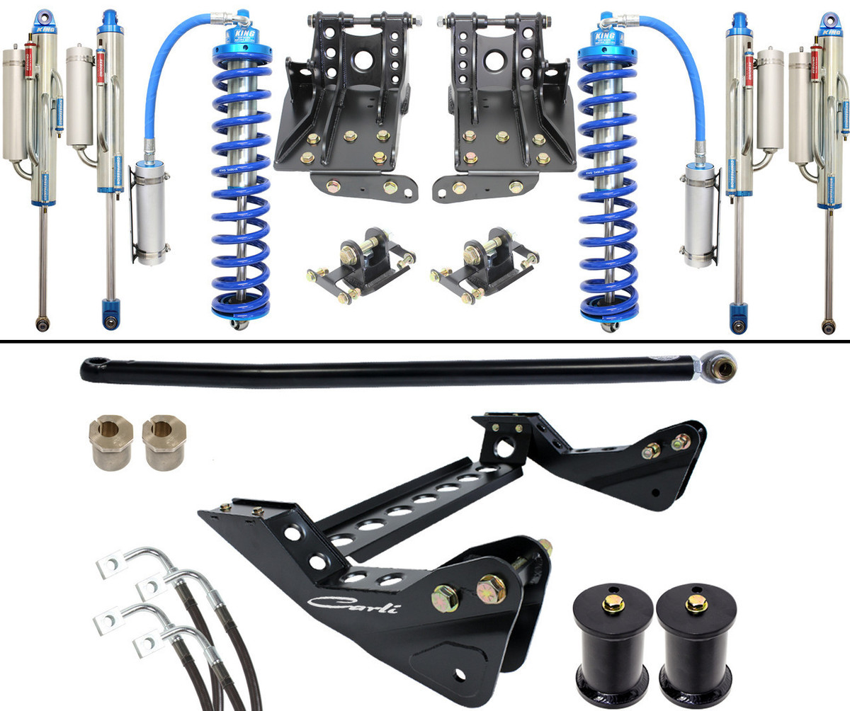 Carli Suspension Carli - Coilover Bypass 2.5 System - 2.5" Lift - 2005-2007 Ford F250/F350 Super Duty 4x4 Diesel - CS-FLVL-CO25-BYP-05 - BUNDLE Carli Suspension Carli - Coilover Bypass 2.5 System - 2.5" Lift - 2005-2007 Ford F250/F350 Super Duty 4x4 Diesel - CS-FLVL-CO25-BYP-05 - BUNDLE