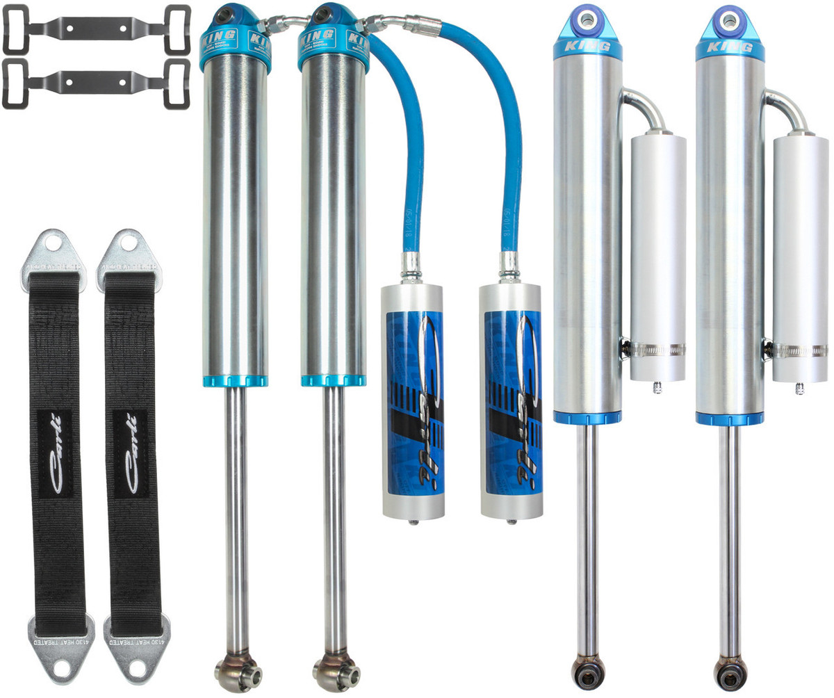 Carli - Dominator 3.0 Shock Pkg. for Long Arm with 3" Lift - 2003-2012 Ram 2500/3500 Diesel - CS-DD30SPKG-03-D-LA - BUNDLE