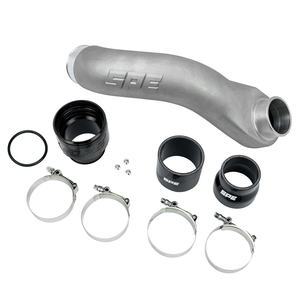 SPE Motorsport -  XD Cold Side Intercooler Pipe (Raw) - 2017-2025 Ford 6.7 Power Stroke - S100329