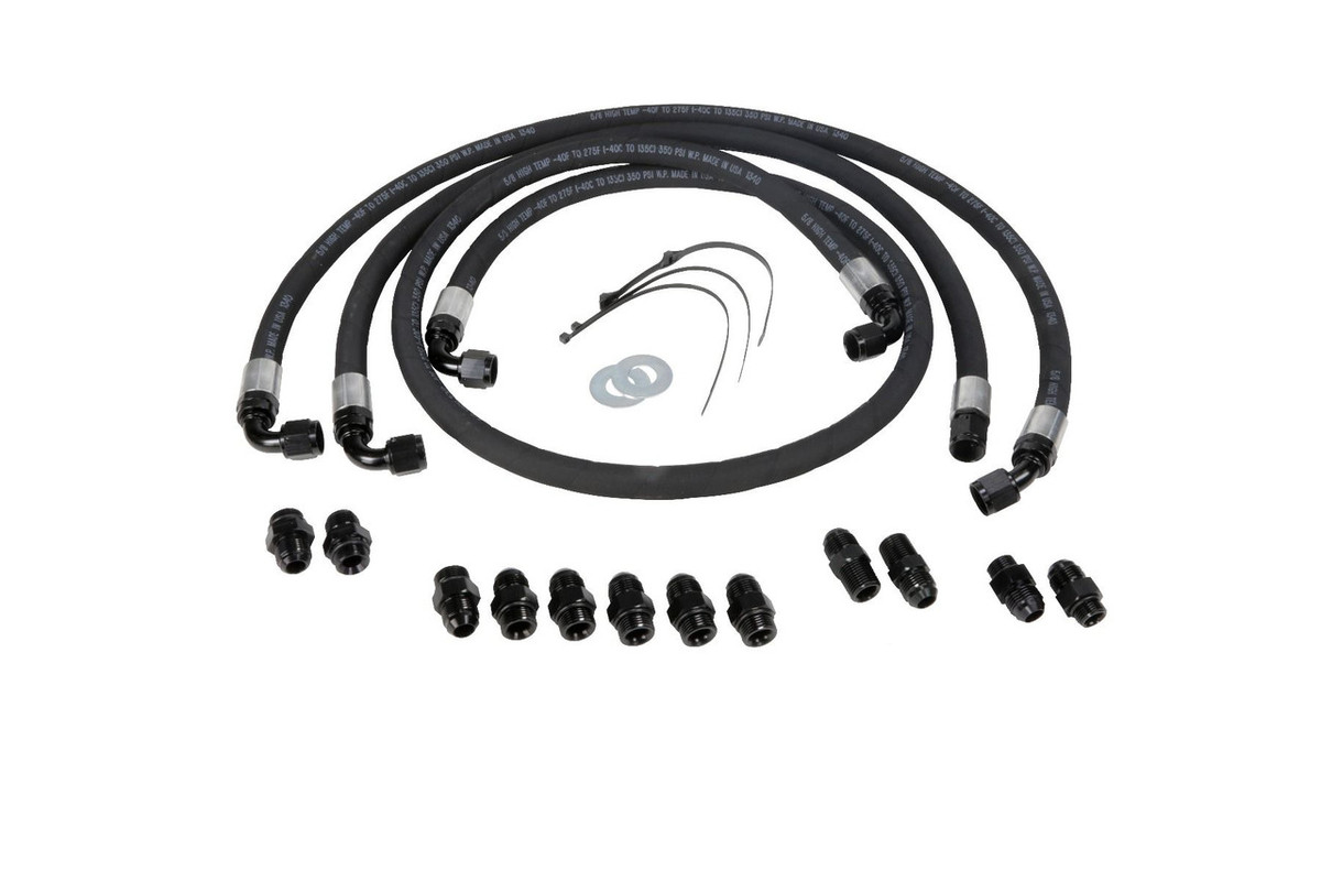 Fleece Performance Engineering Fleece - Allison Transmission Cooler Lines - 2001-2005 GM 6.6L Duramax - FPE-TL-LB7-LLY 