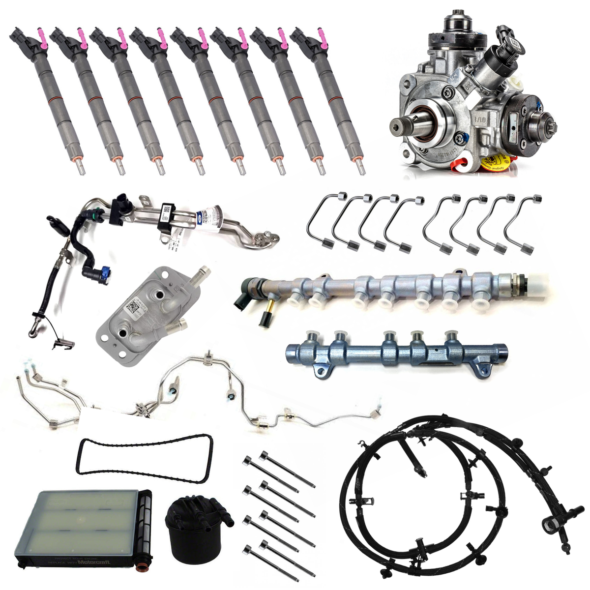 Stock Plus Fuel Contamination Kit - 2020-2022 Ford 6.7L Power Stroke