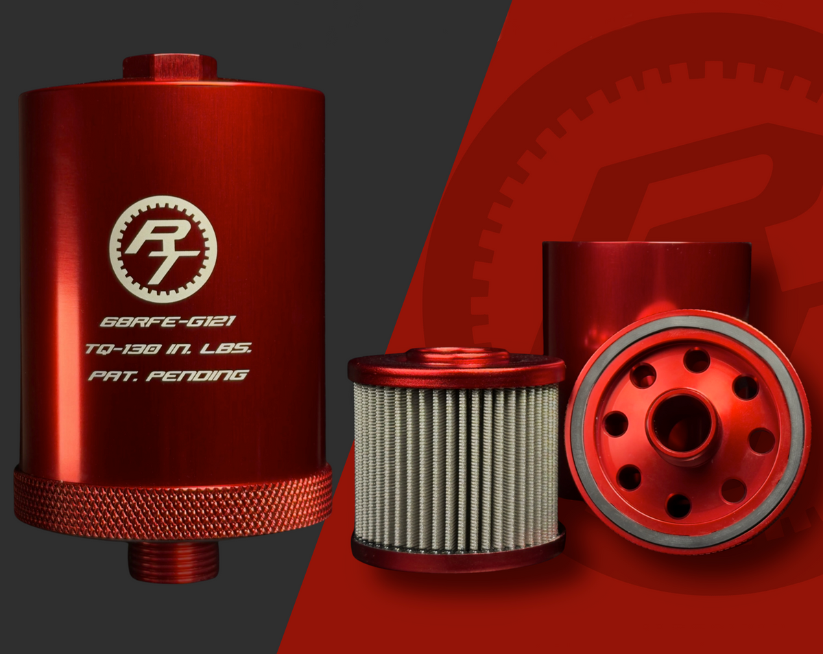 Randy's Transmission - 68RFE Reusable Billet Spin-On Filter - 2007.5+ 68RFE