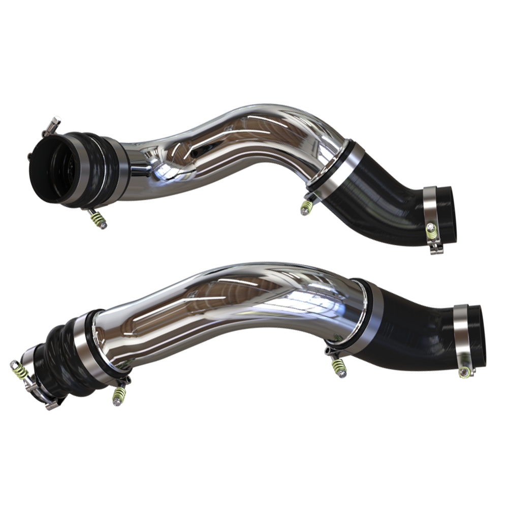 S&B - Cold and Hot Side Intercooler Pipe Upgrade Kit - 2019-2024 Ram 6.7L Cummins 2500/3500 - 83-1008
