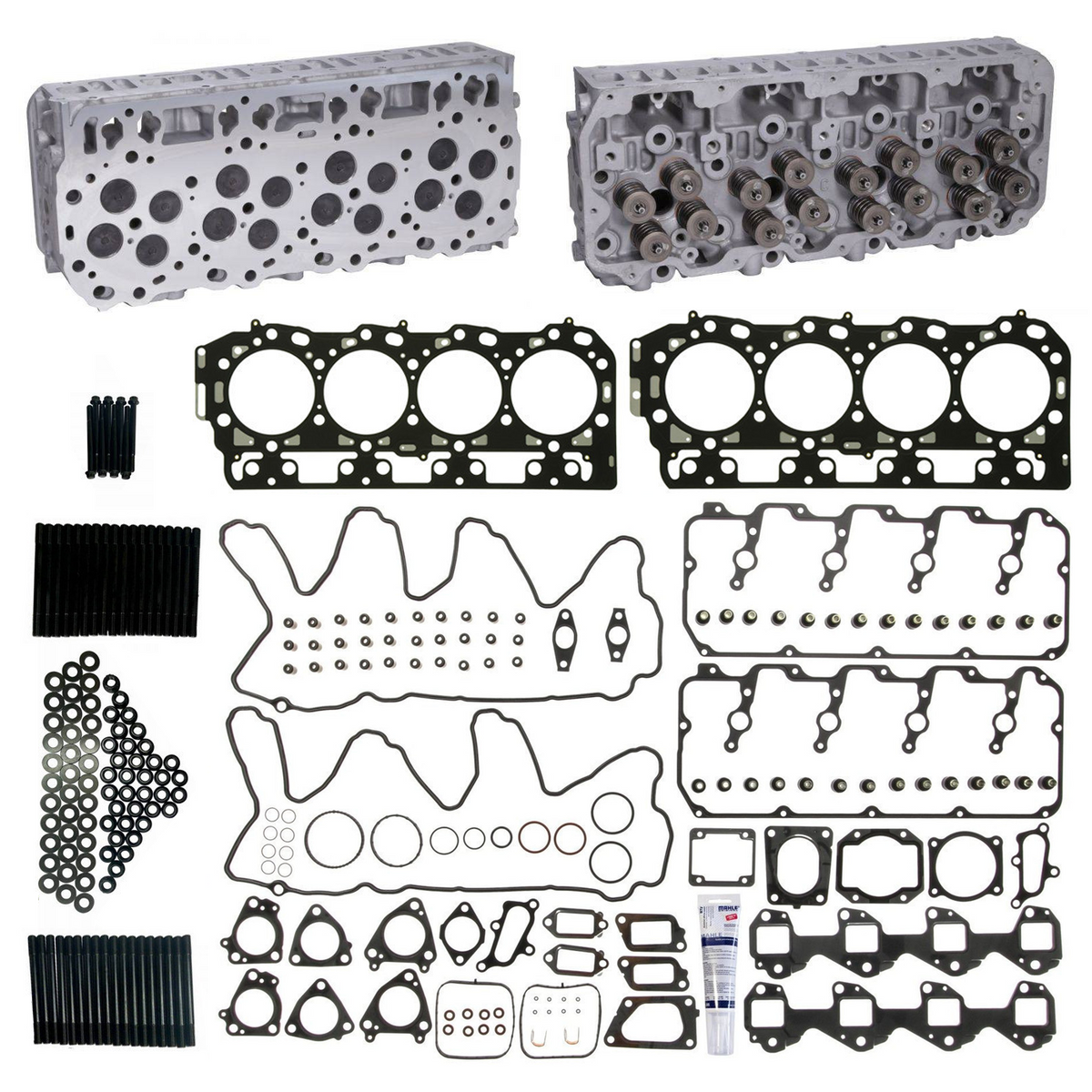 Cylinder Head Kit with Head Studs - 2011-2016 GM 6.6L LML/LGH Duramax - GM11-16HKITFLC