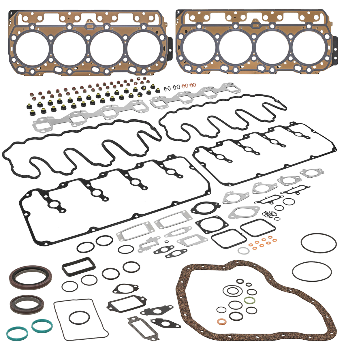 UEM Engine Overhaul Gasket Set - 2006-2010 GM 6.6L LBZ LMM Duramax