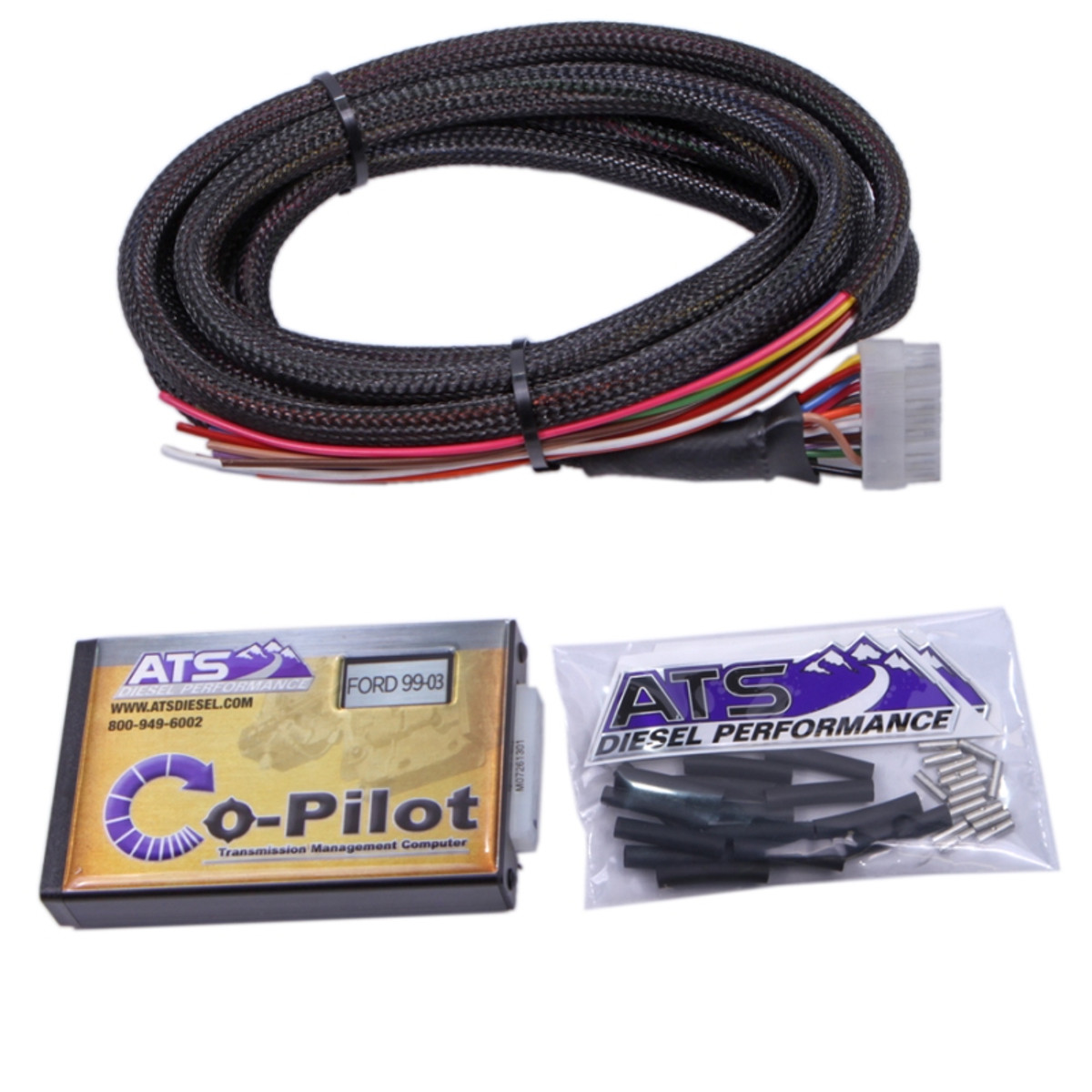 ATS Diesel Performance ATS - Co-Pilot Transmission Kit - 1999-2003 Ford 7.3L Power Stroke with 4R100 6019003224 