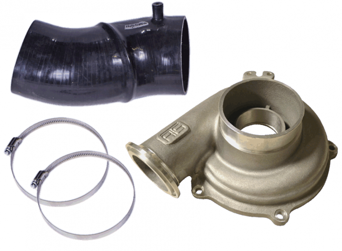ATS - Ported Compressor Housing w/4-inch boot - 99.5-03 Ford 7.3L Power Stroke 2029013228