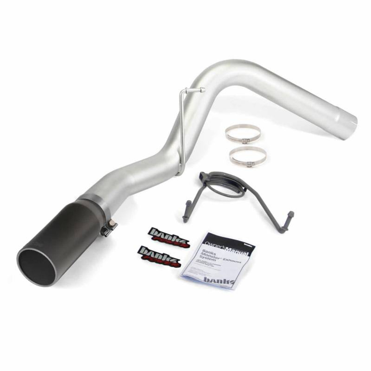 Banks - Monster Exhaust System Single Exit Black Tip 14-18 Ram 6.7L CCSB 49775-B