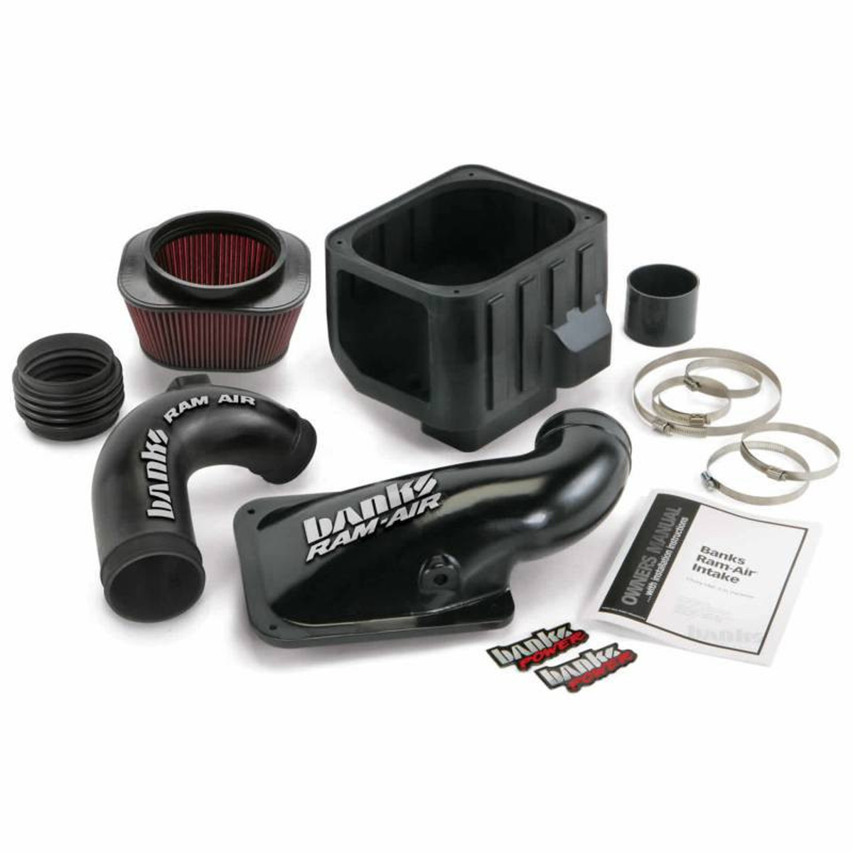 Banks Engineering Banks - Ram-Air Cold-Air Intake System Oiled Filter 04-05 Chevy/GMC 6.6L LLY 42135 Banks Engineering Banks - Ram-Air Cold-Air Intake System Oiled Filter 04-05 Chevy/GMC 6.6L LLY 42135