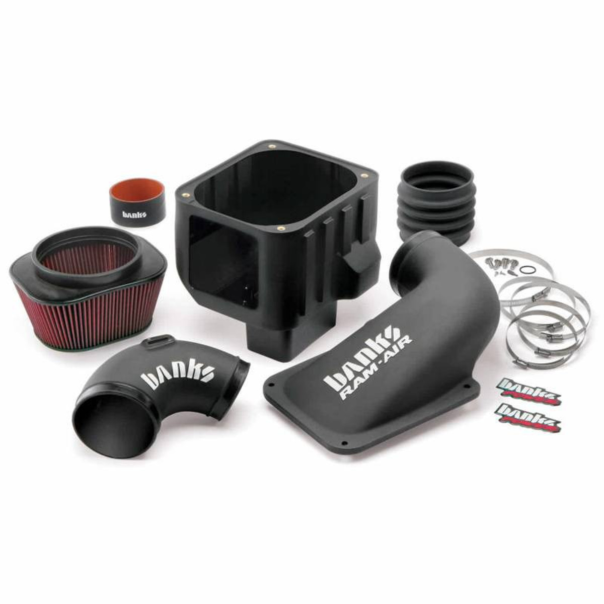 Banks Engineering Banks - Ram-Air Cold-Air Intake System Oiled Filter 07-10 Chevy/GMC 6.6L LMM 42172 Banks Engineering Banks - Ram-Air Cold-Air Intake System Oiled Filter 07-10 Chevy/GMC 6.6L LMM 42172