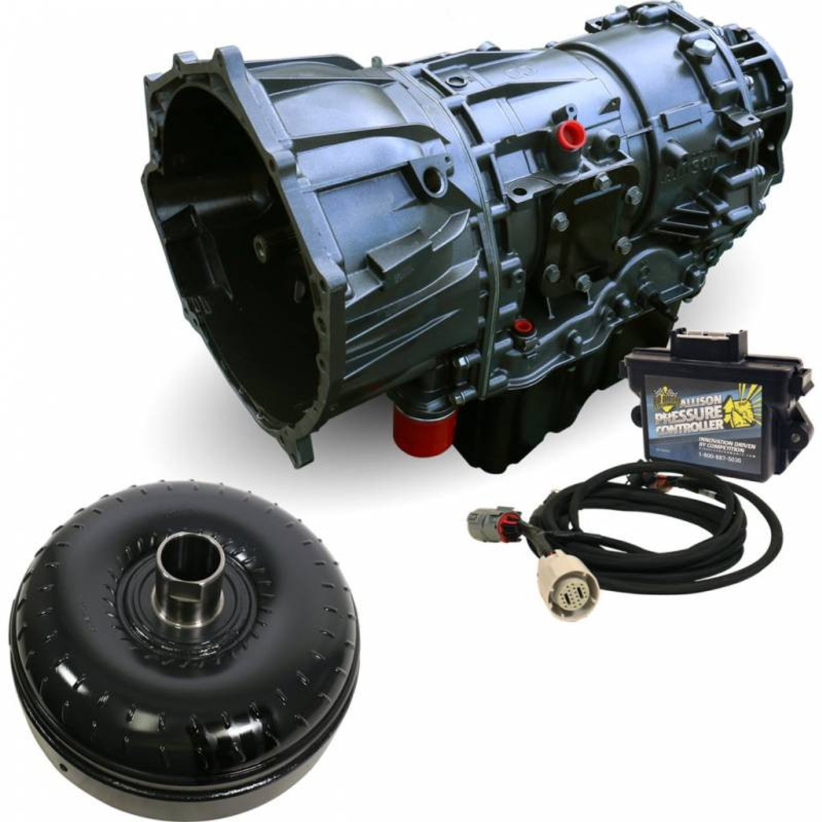 BD Diesel Performance BD - Allison 1000 Transmission /w Pressure Controller & Converter Package - 2011-2016 LML Duramax 4WD 1064754SM 