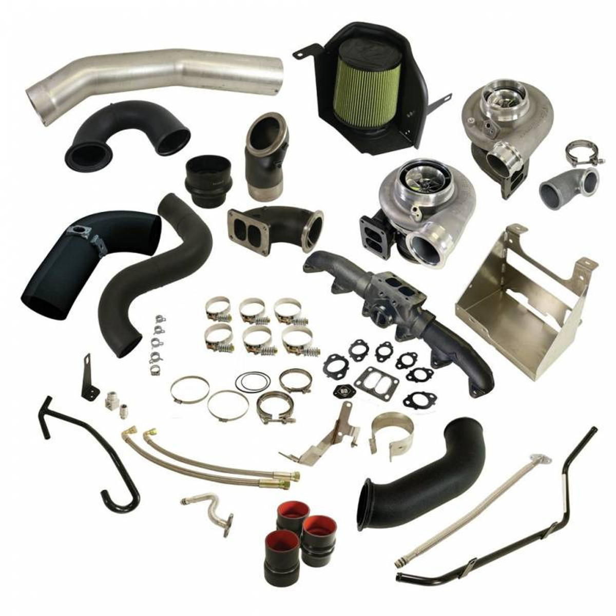 BD Diesel Performance BD - Cobra Twin Turbo Kit S364.5SX-E / S480SX-E - 2013-2018 Dodge 6.7L 1045796 
