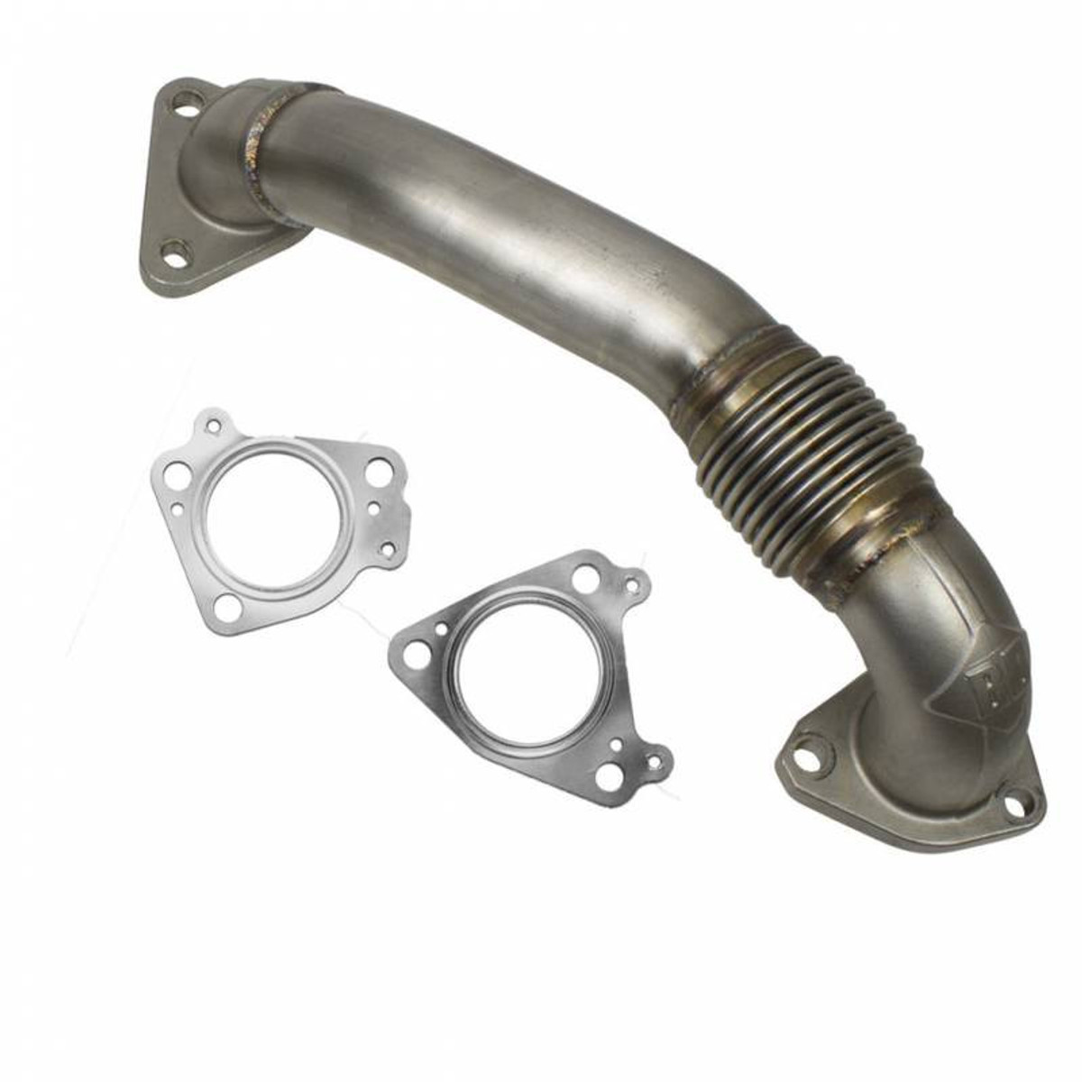 BD Diesel Performance BD - Duramax Passenger Side Up-Pipe - 2001-2004 GM 6.6L Duramax 1043803 