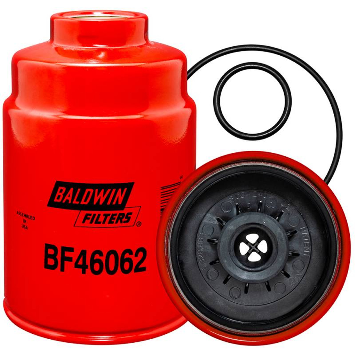 BF46062 - Spin-on Fuel-Water Separator with Open Port - 2001-2016 GM 6.6L Duramax
