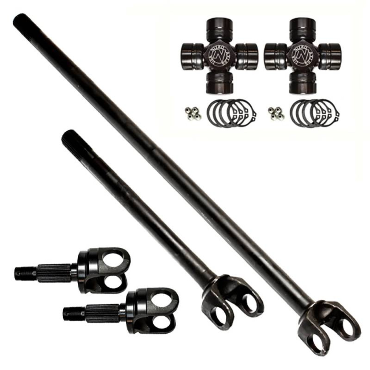 Dana 44 Front Axle Kit 80-92 Wagoneer 19/30 Spline Excalibur 5-760X 4340 Chromoly Steel AXN24141